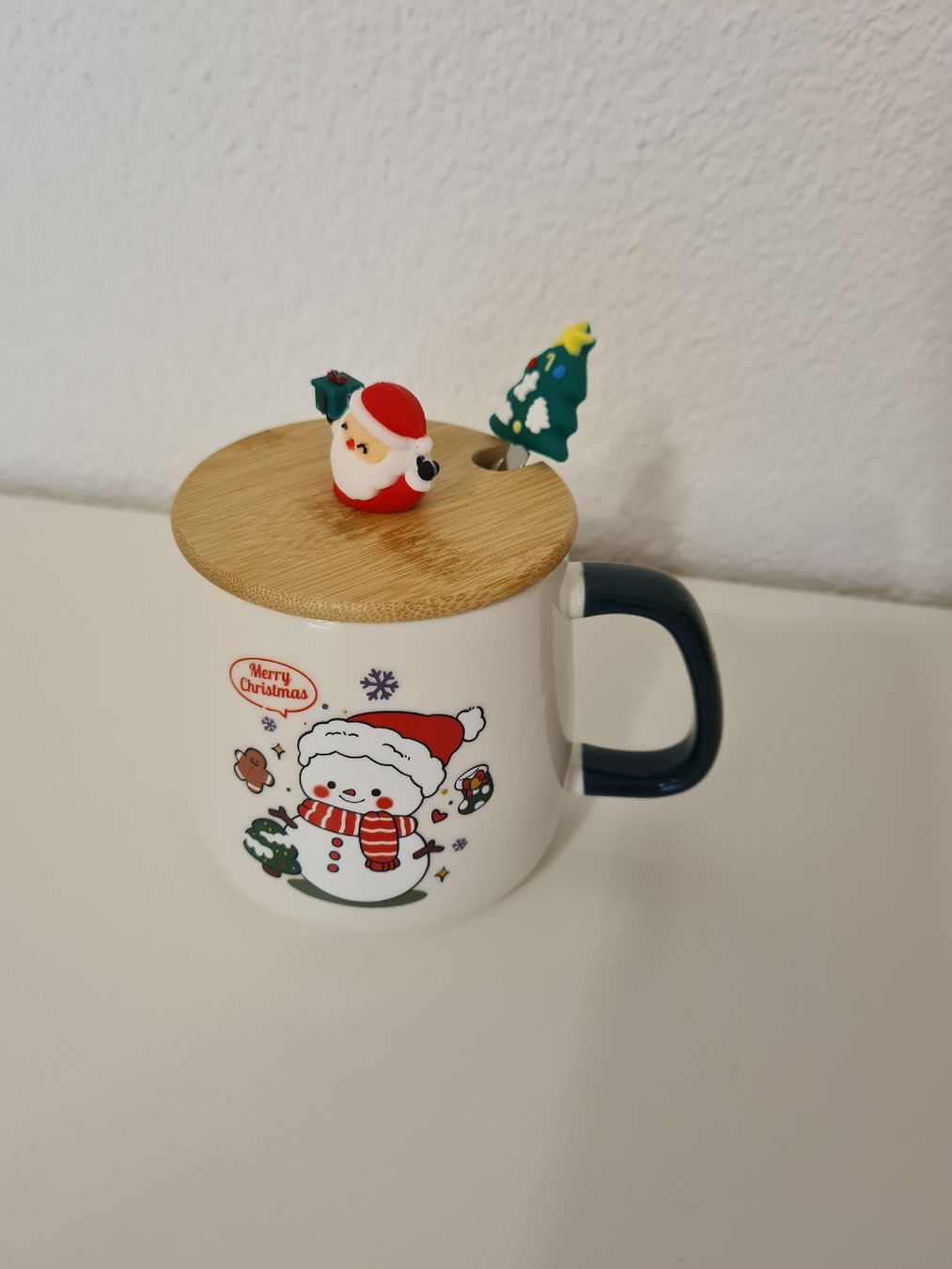 Tazze: Weihnachtstasse - Set mit Deckel und Löffel – Nuovo e nell'imballaggio originale da Diessenhofen venduto da nananadja 1