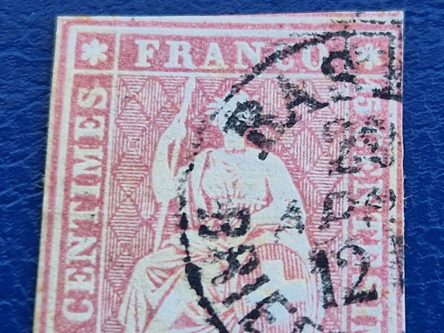 Tutti i francobolli: Strubel 24D, ab 1.- – Usato da Burgdorf venduto da Glossy01 1