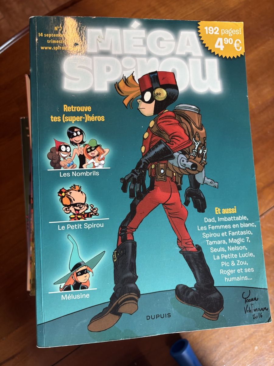 Fumetti: Lot 24 BD mega Spirou - Collection! – Usato da Yverdon-les-Bains venduto da DoctorGuitar 2