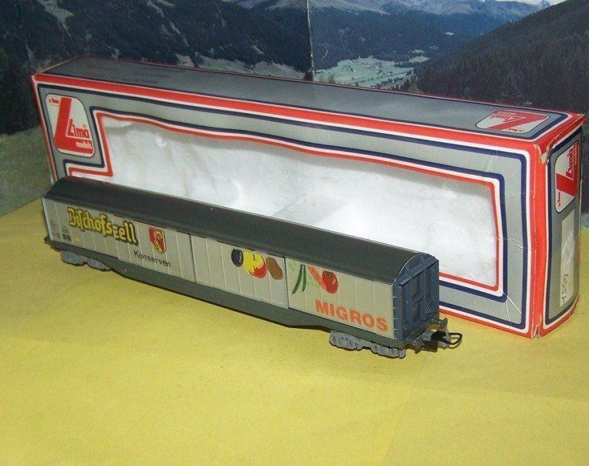 Lima H0 3207 GrossraumGüterwagen MIGROS Bischofszell, DC Kaufen
