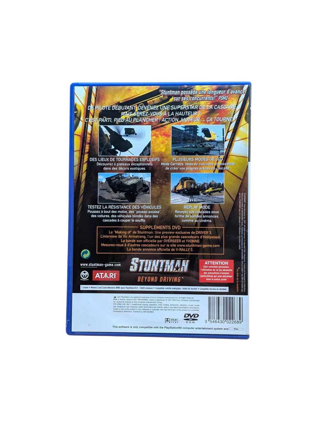 Sony Giochi: Stuntman PlayStation 2 (PS2) – Usato da Domat/Ems venduto da IsseldorsShop 1