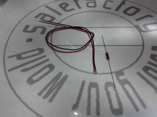 Componenti elettronici: LED SMD 0603 verkabelt, orange – Nuovo (secondo la descrizione) da Luzern venduto da Salefactory 3