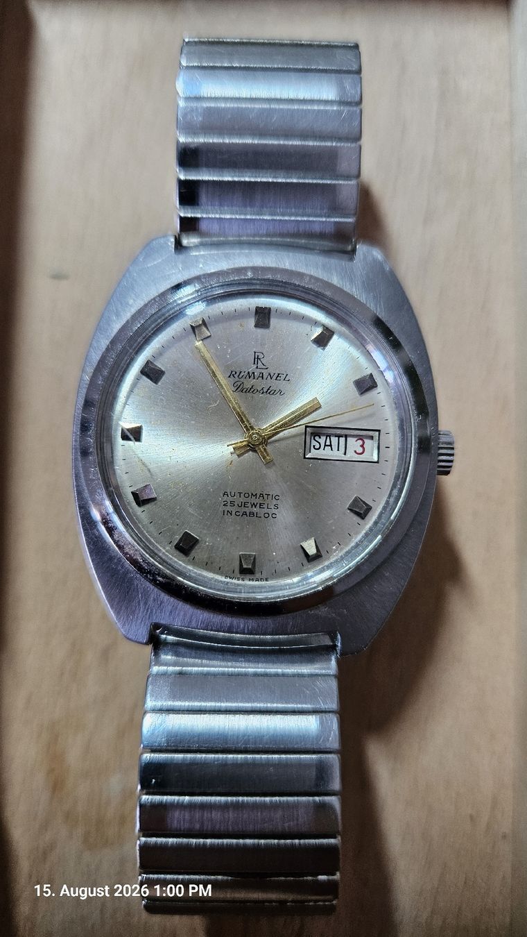 Uhren: Rumanel Datostar automatic Uhr – Gebraucht aus Schindellegi von Geni1960 1