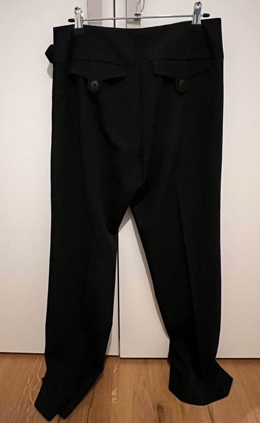 Pantaloni: Etam Straight-leg Pants Black, Chic Elégant – Usato da Basel venduto da Harper.G 5