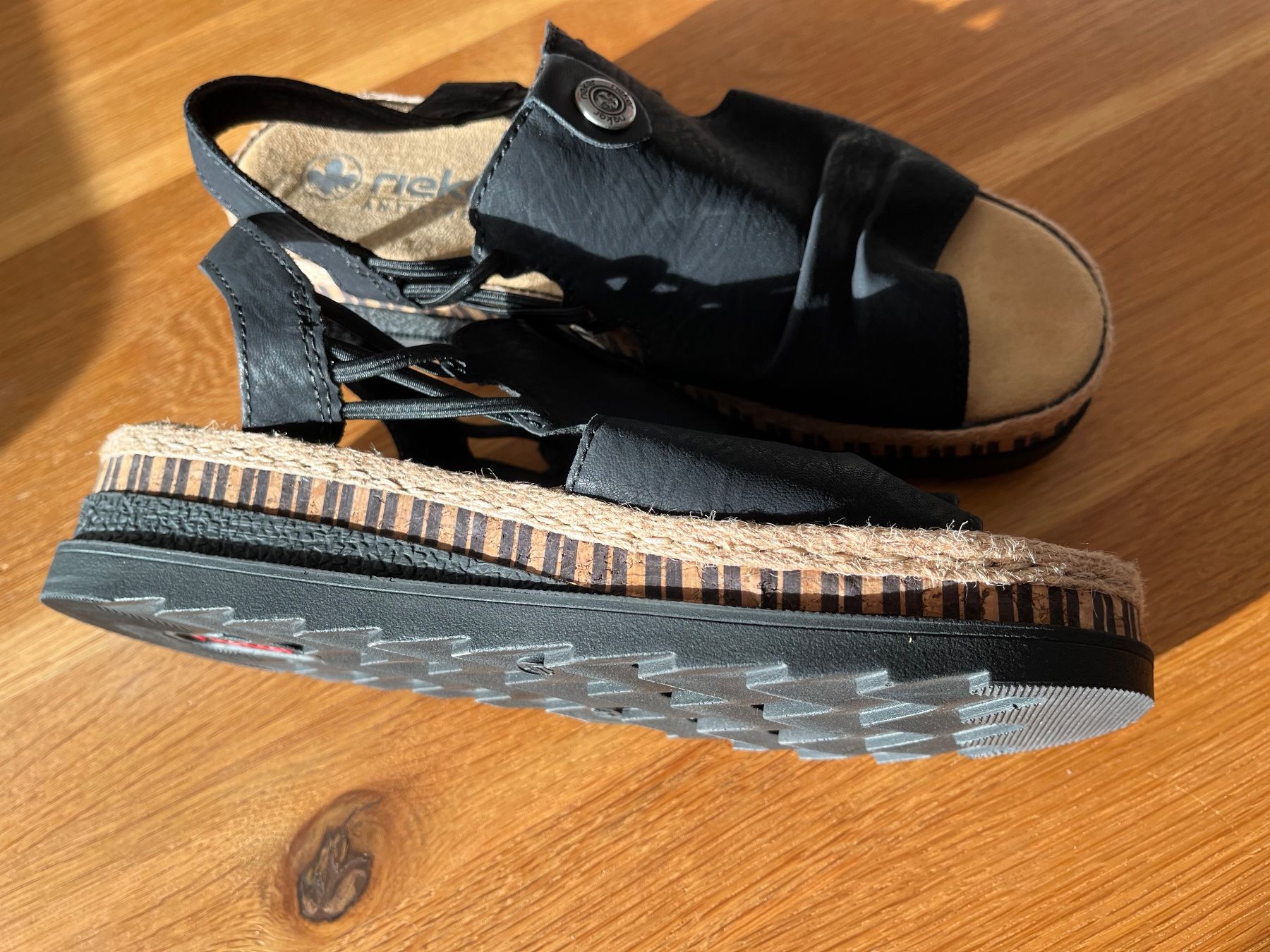 Rieker Scarpe da donna: Neue Rieker Sandalen – Nuovo (secondo la descrizione) da Walenstadt venduto da michi123G 1