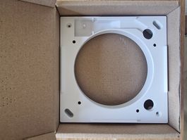 Helios Montageflansch MF 100 zu Kleinventilator MiniVent 100
