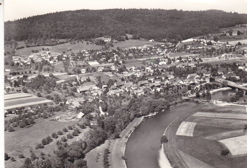Unterengstringen (Zch.) Swissair- Flugaufnahme. (Gebraucht) in ...