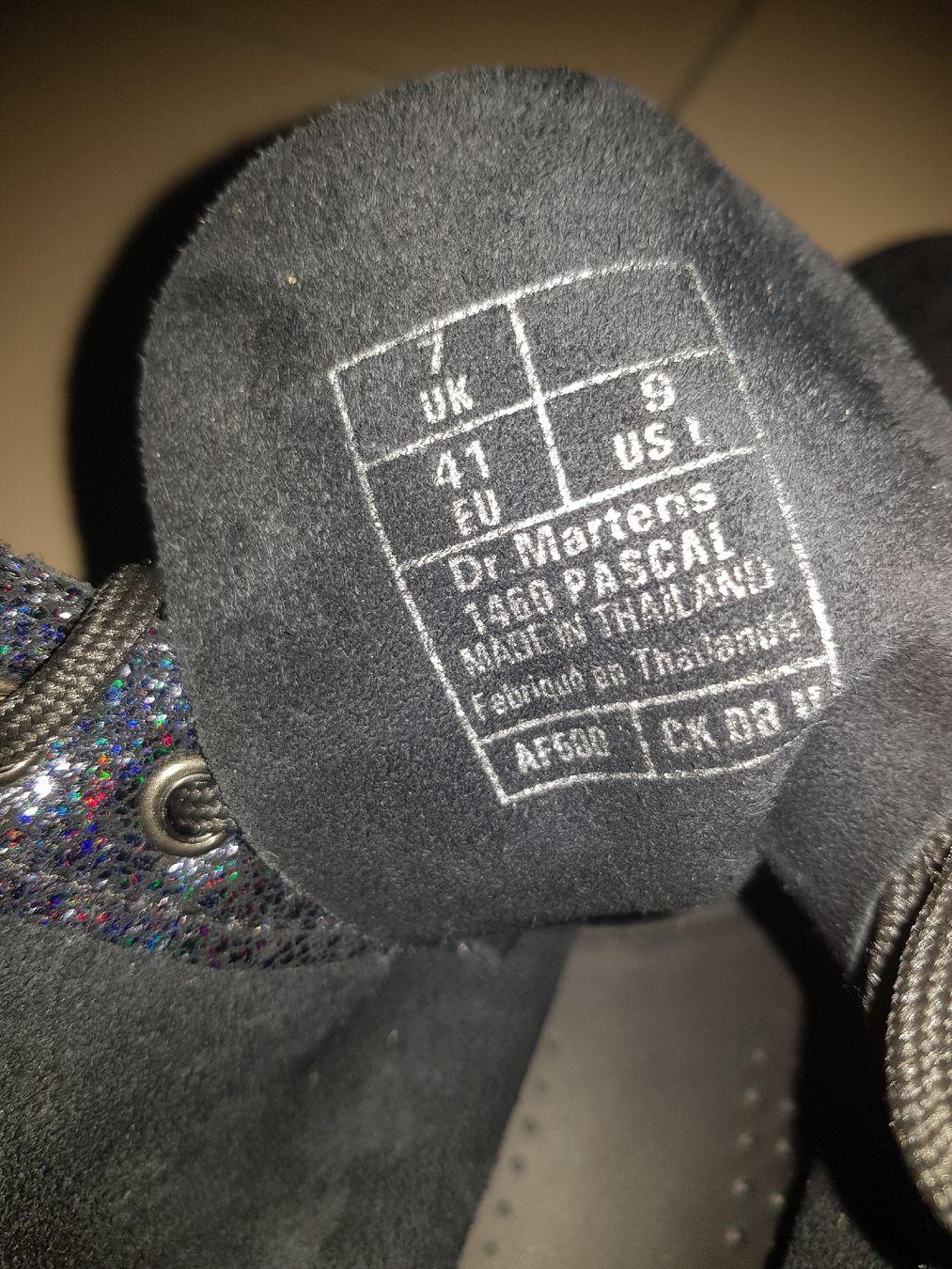 Dr. Martens Scarpe da donna: Dr. Martens Pascal 41 glitzer – Nuovo (secondo la descrizione) da Viganello venduto da sta_b86s 2