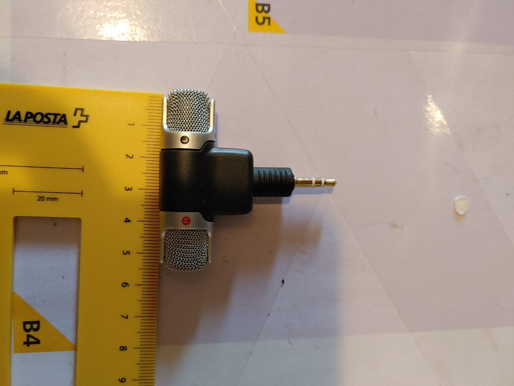 Microfoni: Tragbare Mini Stereo Mikrofon Mic Audio – Nuovo e nell'imballaggio originale da Aesch BL venduto da Elektronik_Laden 6