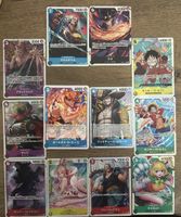 One Piece Karten - 50 Bulk, 38 Holos, davon 9 SR‘s
