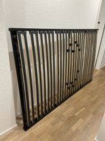 Einlegerahmen Robusta Space 120x200cm Schwarz Holz