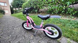 Original PUKY Laufvelo rosé/pink mit Bremse und Spritzschutz
