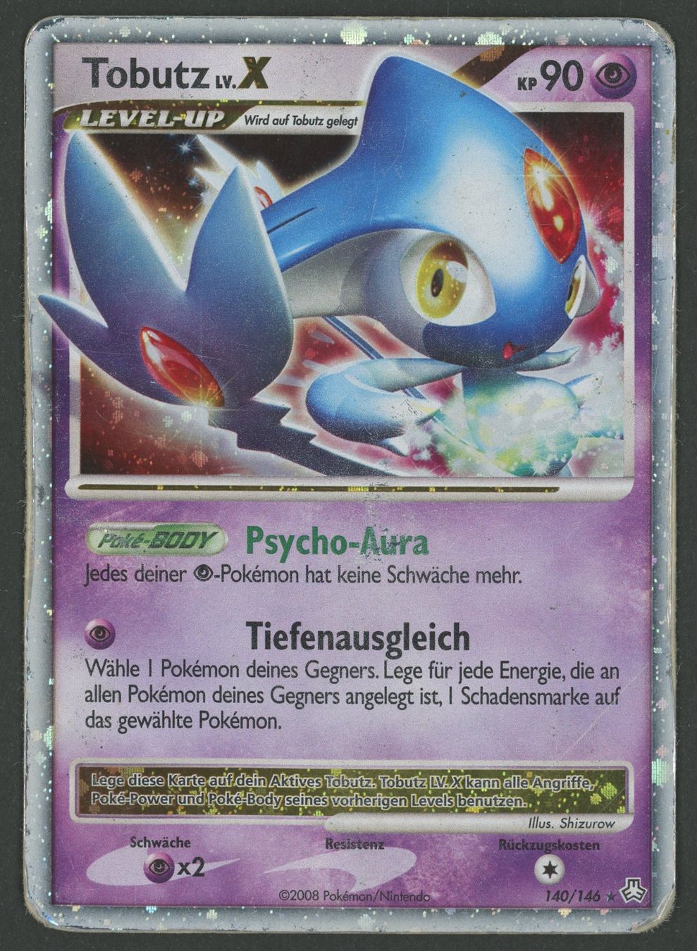 Pokémon Carte collezionabili: Tobutz Lv.X 140/146 DE ab 1.- – Usato da Rupperswil venduto da gengarbasar