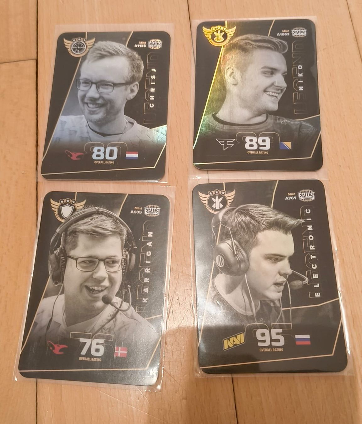 Sammelbilder & Trading cards: EPICS CSGO Season 2020 trading cards – Gebraucht aus Bern von TxZ 1