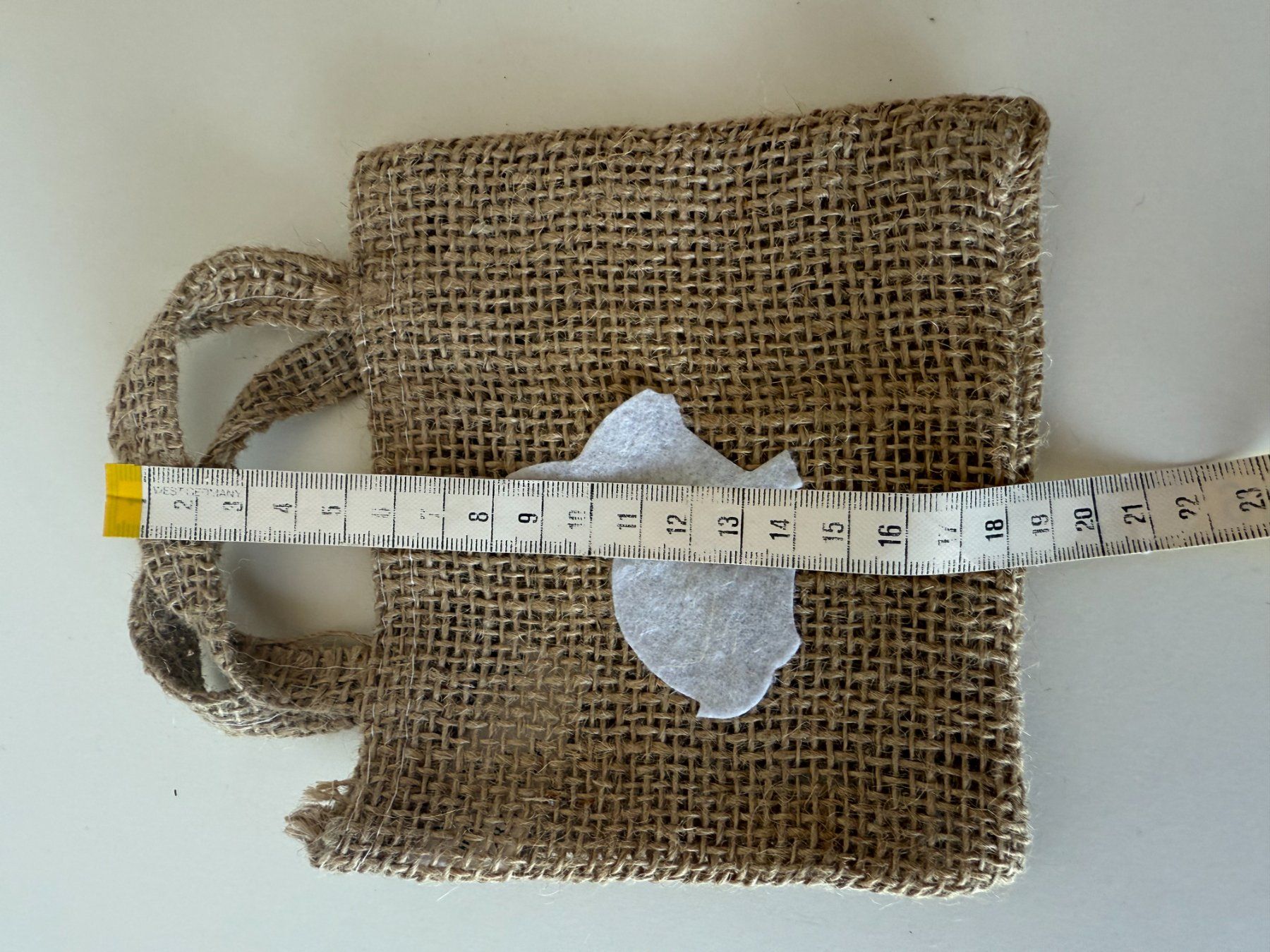 Tutte le decorazioni: 9 x Kleine Jutesack-Set "Häschen" - 2-teilig – Nuovo e nell'imballaggio originale da Winterthur venduto da brittalili 6