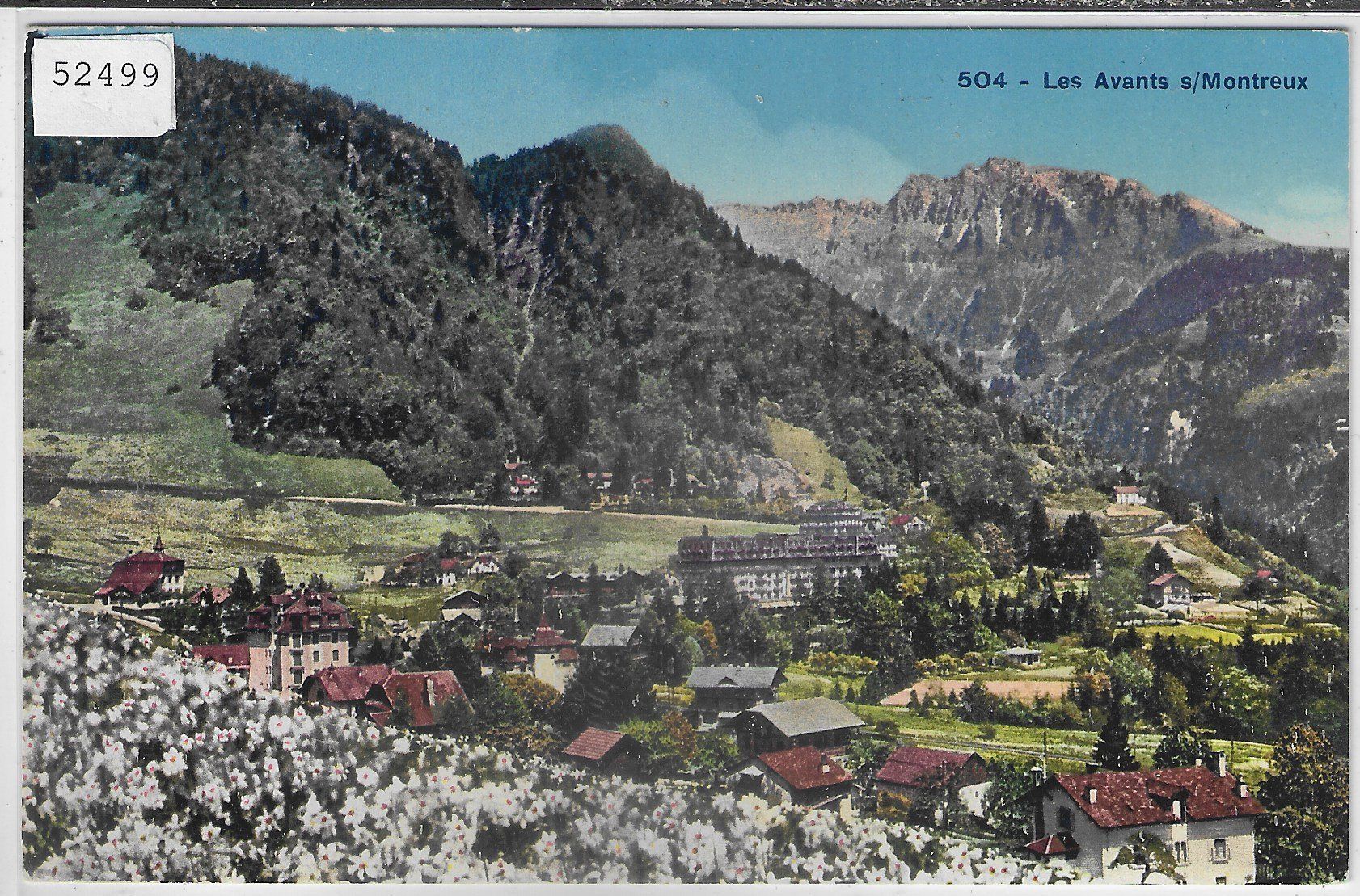 Cartoline postali: Les Avants s/Montreux - Litho – Usato da Ettingen venduto da Kartenplanet