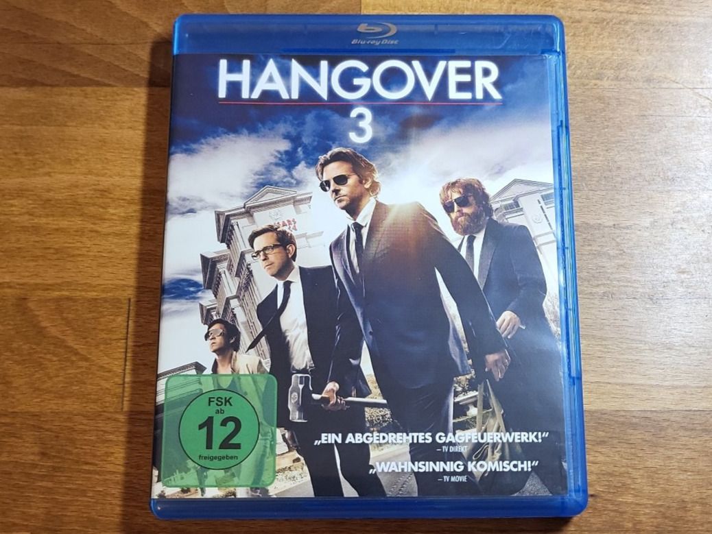 Tutti i DVDs: Hangover 3 (2013) Bluray – Usato da Pfungen venduto da Whitie