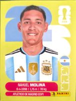 Carte FIFA World Cup 2026 Nahuel Molina Panini ARG 3