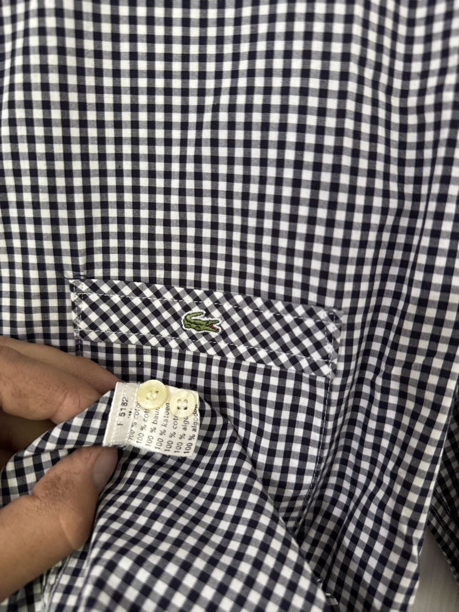 Lacoste Camicie: Lacoste Hemd Karo Grösse 40 oryginal, elegant – Nuovo (secondo la descrizione) da Wetzikon ZH venduto da Jan_wojt 4
