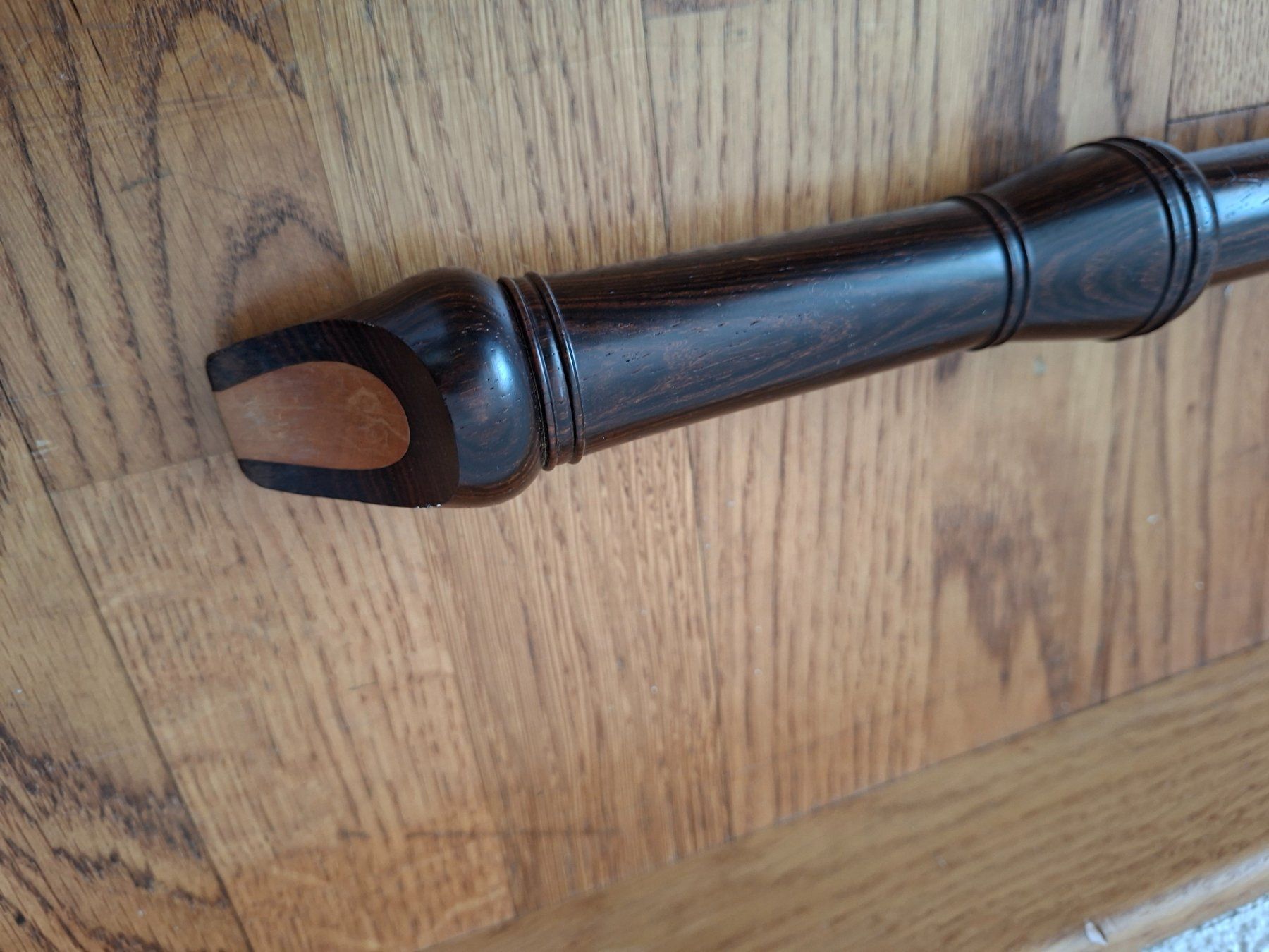 Musikinstrumente: Blockfloete Holz Dunkelbraun – Gebraucht aus Olten von Mezopotamya 2