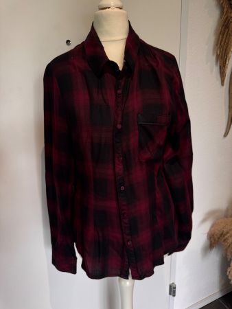 Sehr schönes Damen Hemd Kaporal Jeans Gr. S rot schwarz