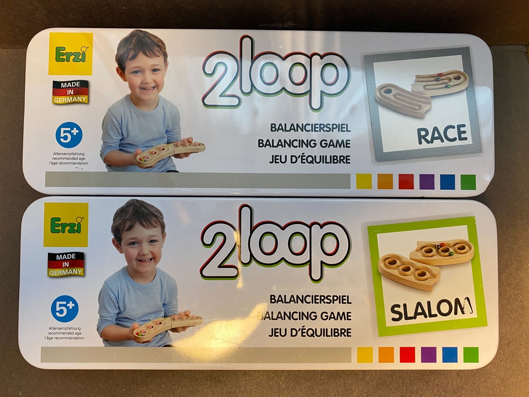 Spiele: 2 Erzi Balancierspiele 2loop Sets Holz – Gebraucht aus Spiez von Mlandcruiser