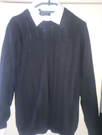 Benalli Herren Pullover mit Hemdkragen, Grösse S