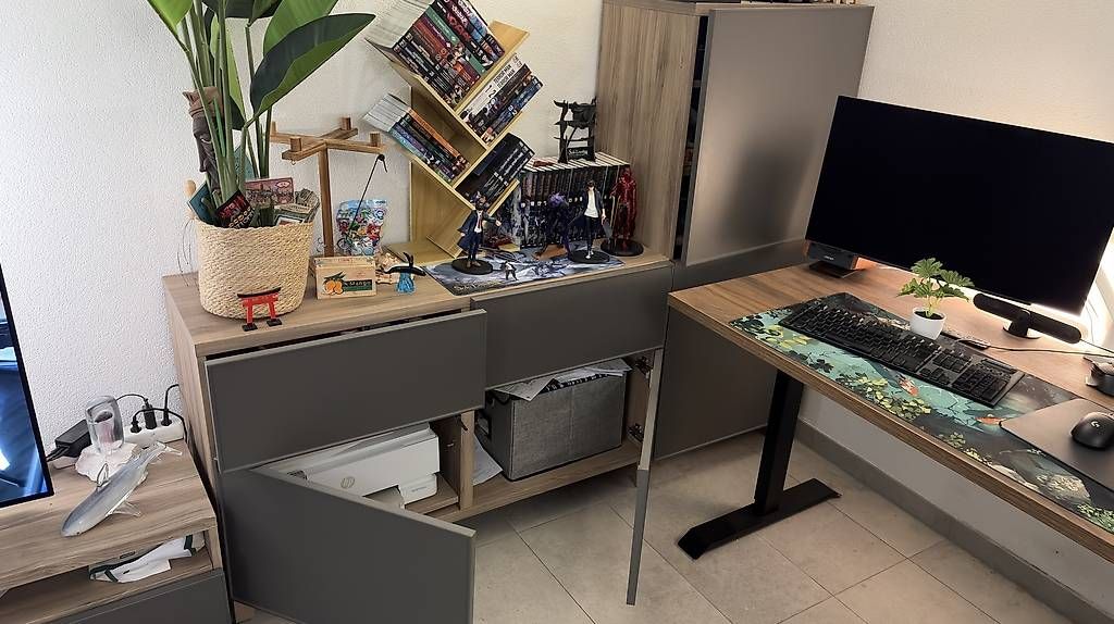 Cassettiere: Ensemble deux meubles modernes TV + commode – Usato da Aproz (Nendaz) venduto da SLiipk 4