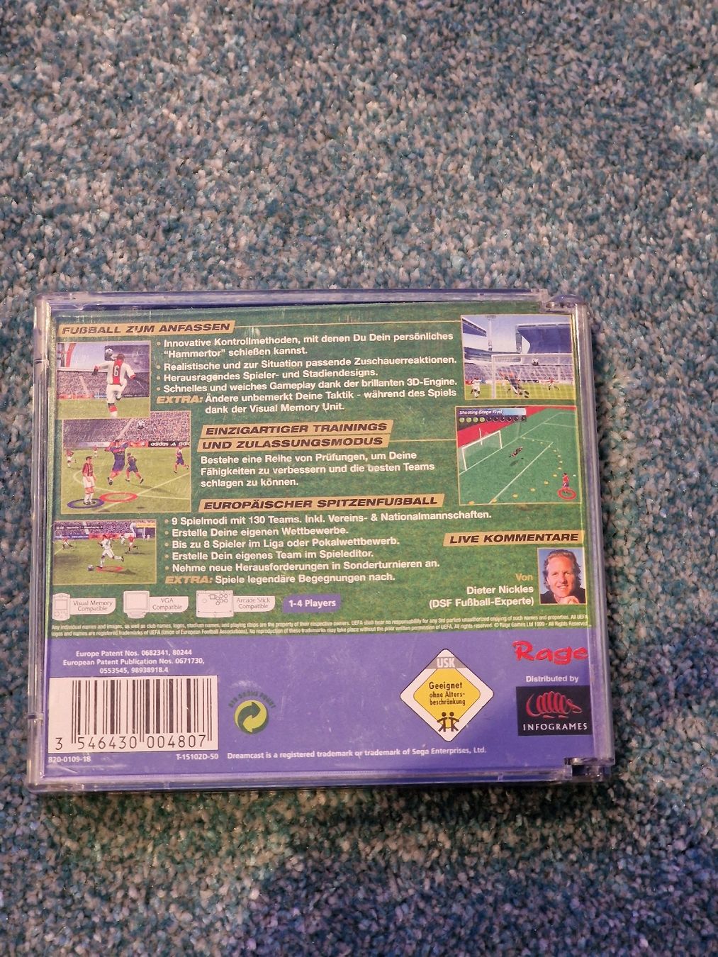 Sega Spiele: Sega Dreamcast Uefa Striker – Gebraucht aus Kleindöttingen von Spielewood 1