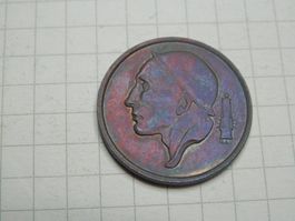 Belgien 50 Centime, 1965 Legende in französisch - "Belgique"