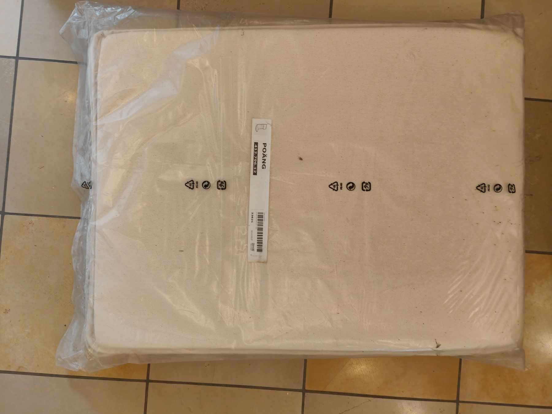 Ikea Kissen: Ikea Poäng Polster weiss – Neu und originalverpackt aus Pratteln von Twehrli2