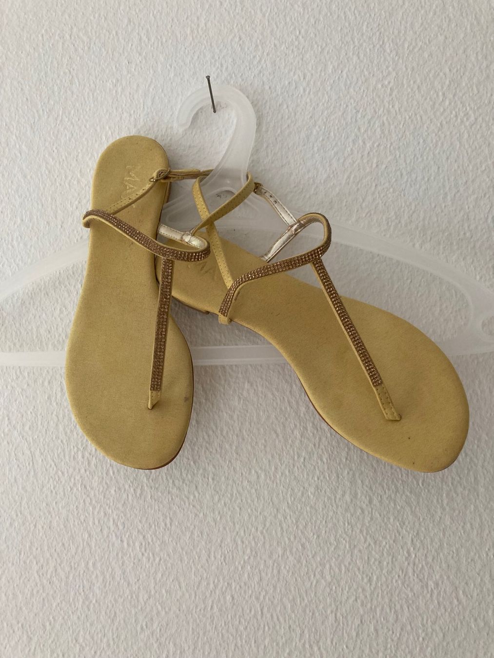 Scarpe da donna: Flip Flop gelb mit Blink-Blink – Usato da Horgen venduto da Willdichhaben