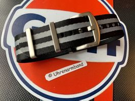 22mm Nylon Nato Uhrenarmband, Bondstyle, Uhrenband für Omega