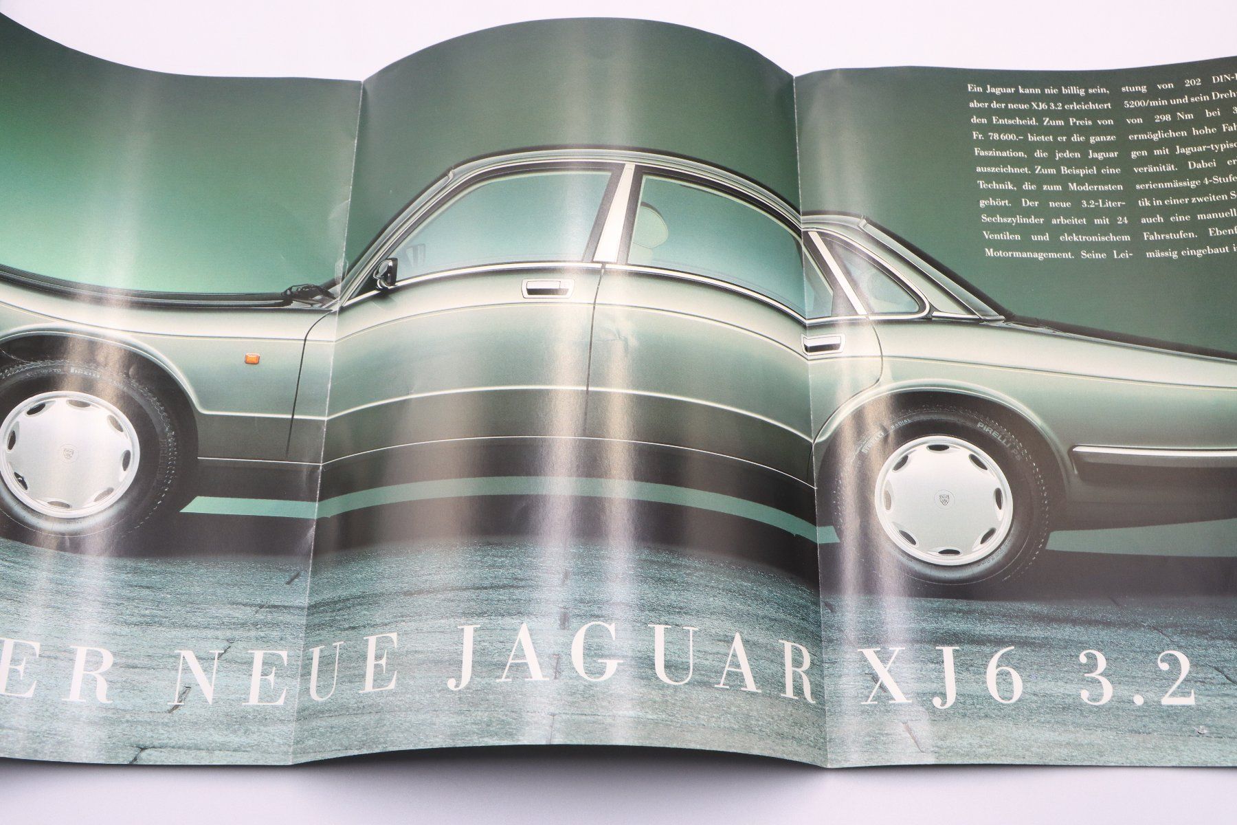 Jaguar Dokumente: Jaguar XJ6 3.2 1990 Prospekt – Gebraucht aus Bühl b.Aarberg von Collectorpassions 3