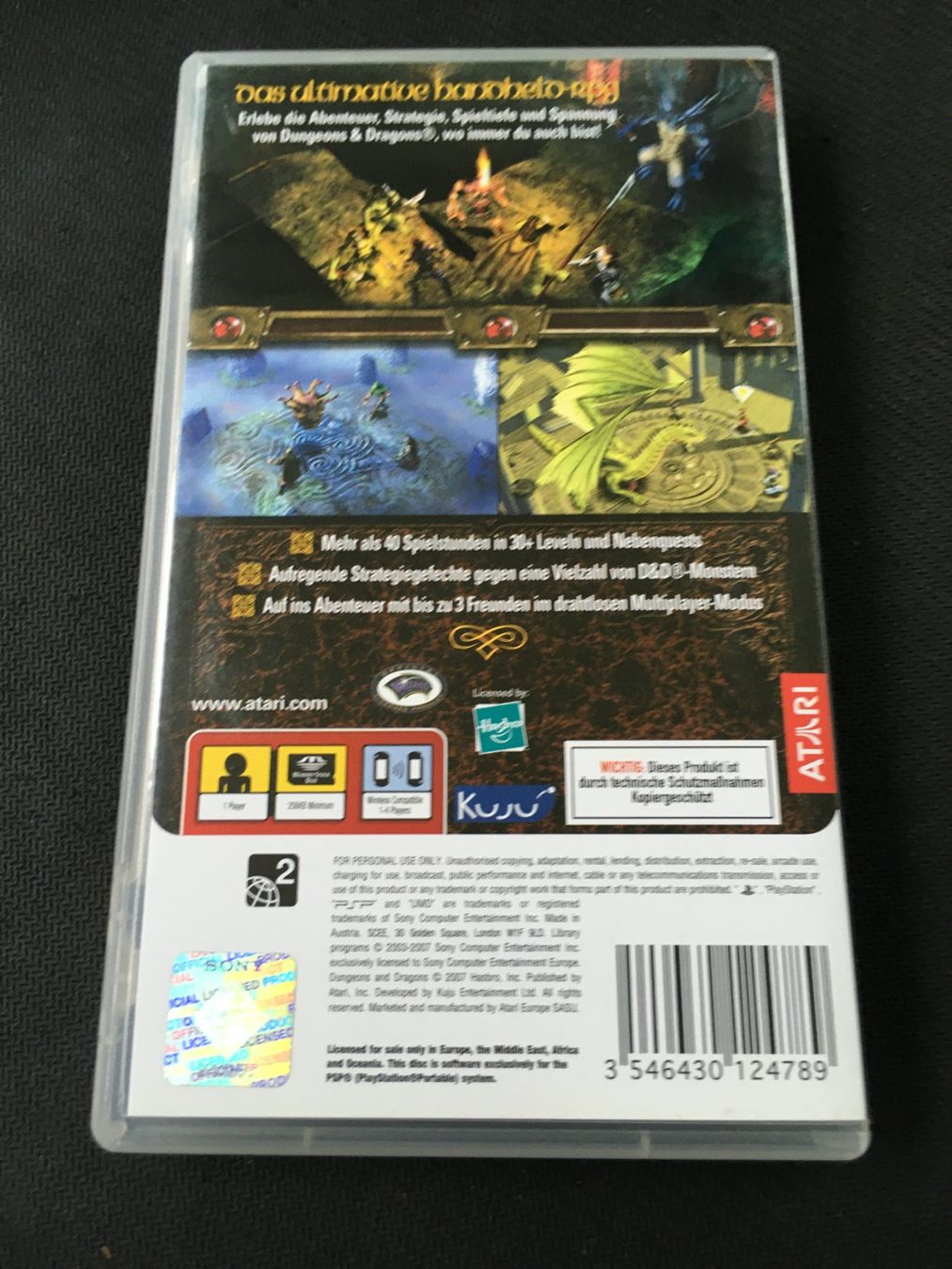 Sony Giochi: Dungeons and Dragons Tactics - PSP – Usato da St.Gallen venduto da sjosjo 1