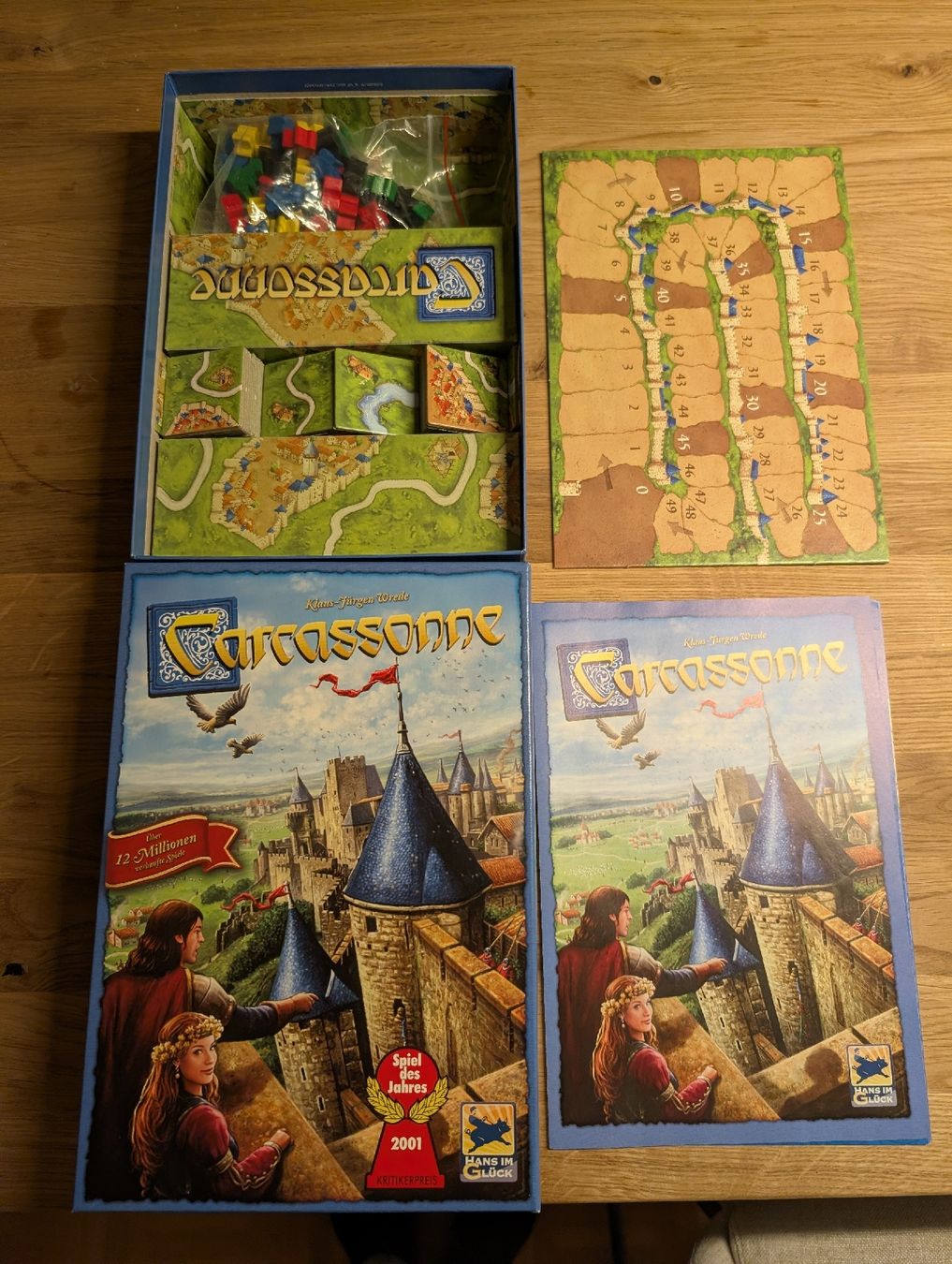 Jeux: Carcassonne – D'occasion à Winterthur par mrcsrs 2