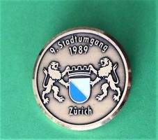 Zürich 1989 9. Stadtrundgang mi Nadel 3 cm