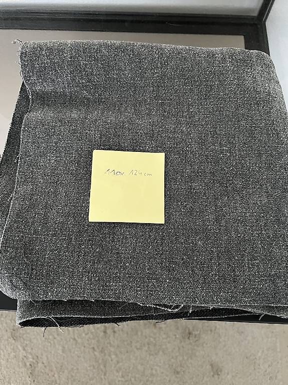 Stoffe: Minotti Textil Stoff 110 x 124 cm Grau – Gebraucht aus Zürich von bottega.bernardo 1