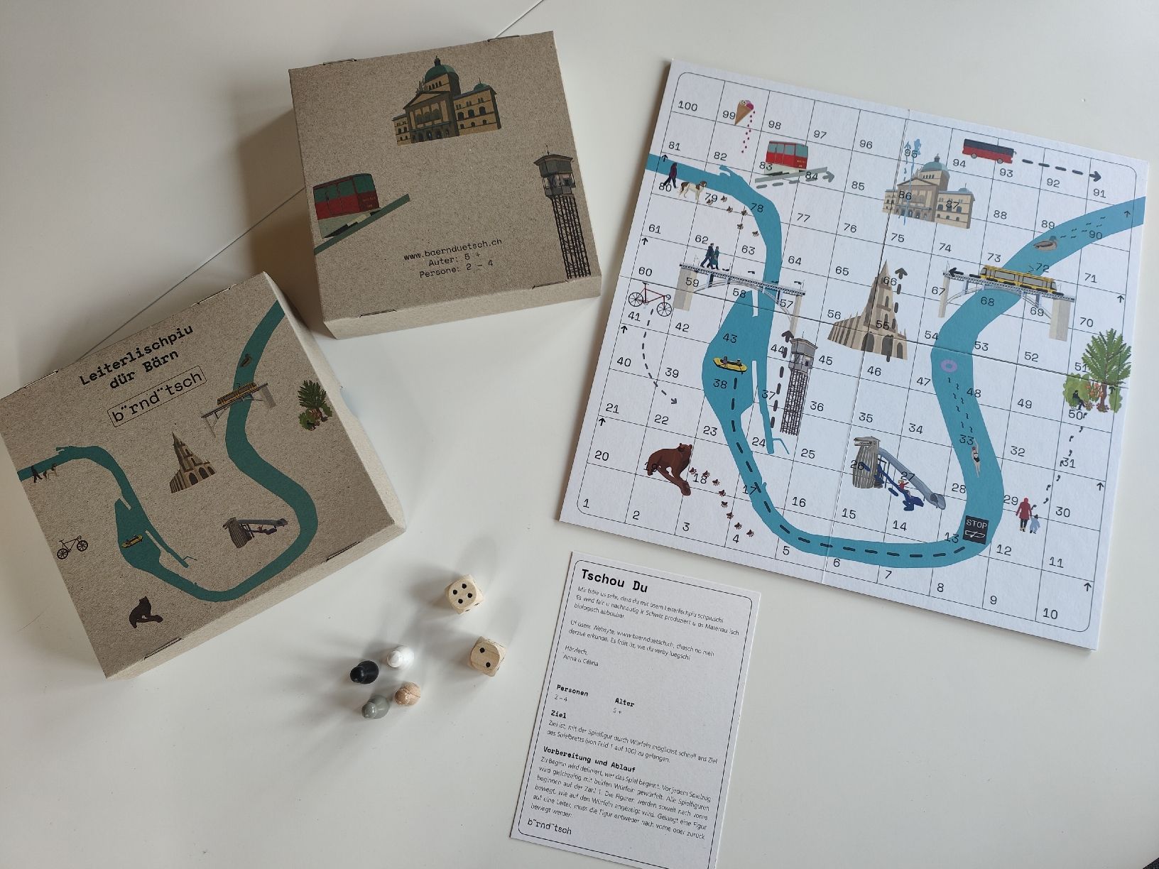 Giochi: Leiterlischpiu Bärndütsch – Nuovo e nell'imballaggio originale da Penthalaz venduto da Cortis