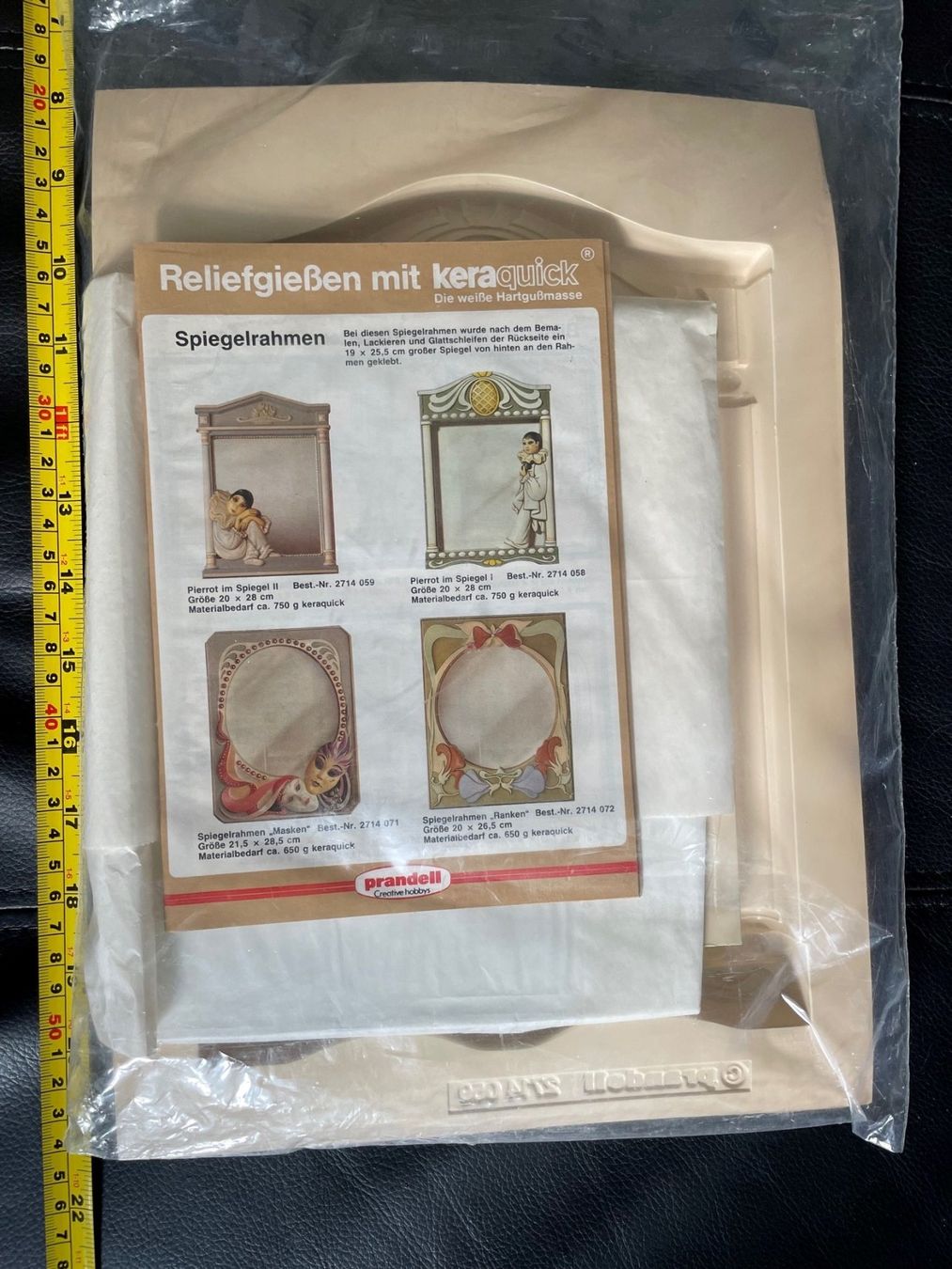 Sciablone: RELIEFFORMEN / GIESSFORMEN Spiegelrahmen Y – Nuovo e nell'imballaggio originale da Oberiberg venduto da Cheyha 1
