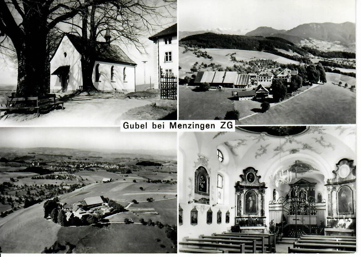 Cartoline postali: Gubel bei Menzingen – Usato da Hochdorf venduto da Ziegel-16