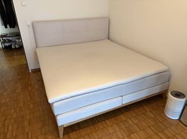 Boxspringbett Carryhome 180x200 inkl. Emma Topper 