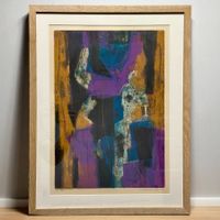 Klaus DÄNIKER (1930-2009) lithographie abstraite