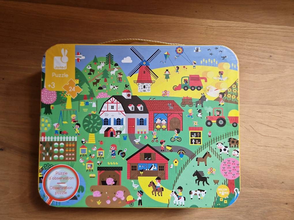 Puzzle: Bauernhof Puzzle von Janod – Usato da Luzern venduto da Okaloosa14