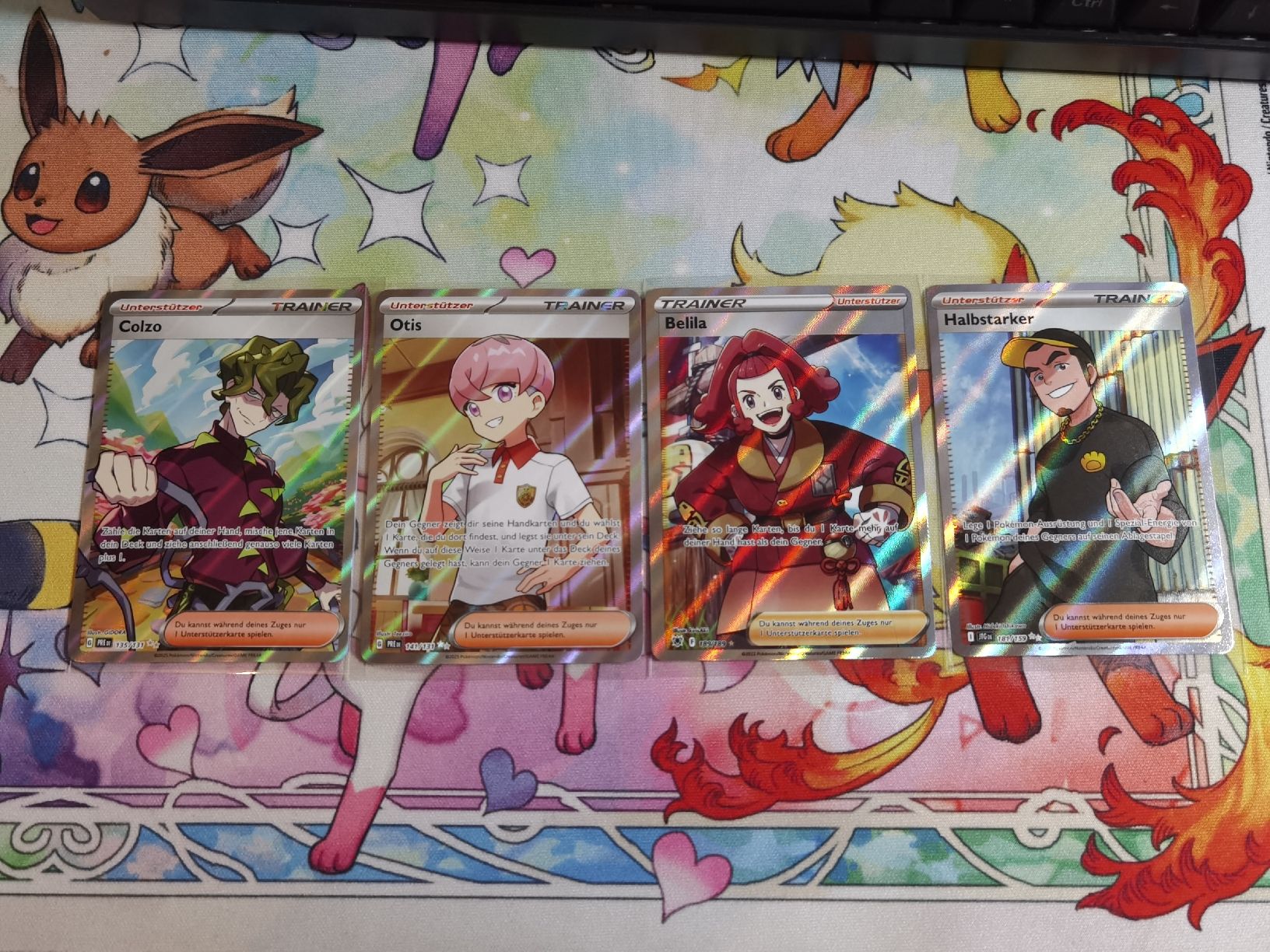 Pokémon Carte collezionabili: Pokemon 4 Trainer Karten DE – Usato da Zollikofen venduto da Carrpas