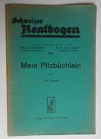 Pilzkochbuch, Pilzbüchlein. 2 Bücher, 1920, 1930.