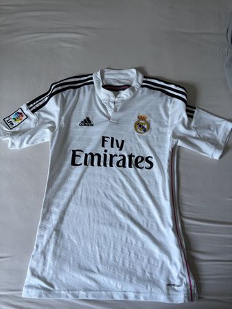 Real Madrid Fussballtrikot Adidas weiss gebraucht