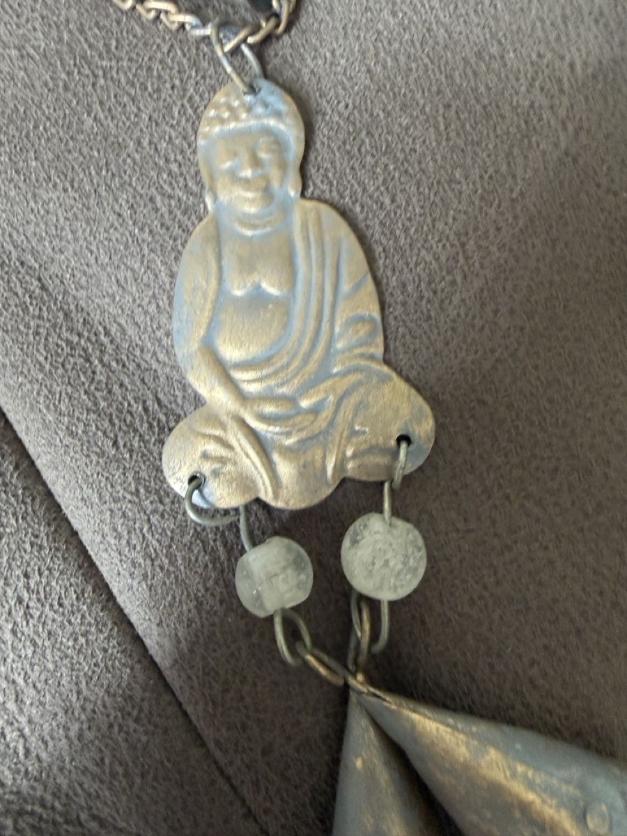 Altro in Decorazioni & Accessori: Windspiel Buddha mit Glocken Metall Recycelt neu – Nuovo e nell'imballaggio originale da Widnau venduto da kustercarmen 5