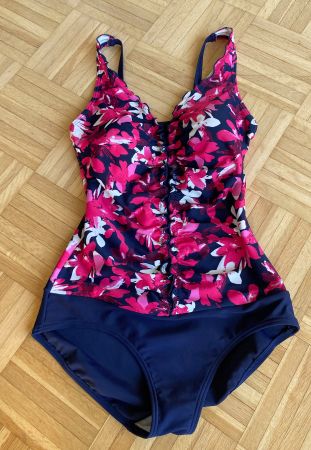 klassische Badekleid, petite fleur Gr. 38