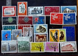 LUXEMBOURG - timbres EUROPA CEPT **